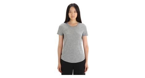 Icebreaker sphere ii grey merino women's short sleeve t-shirt