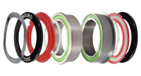 Boitier de Pédalier Enduro Bearings Press In BB86/92 pour DUB Argent