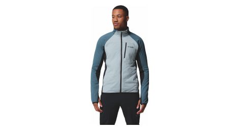 Columbia Arctic Crest Hybride Fleecejacke Blau