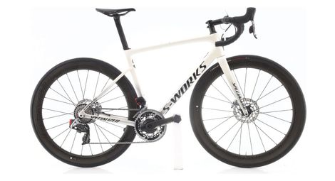 Produit reconditionné · Specialized Tarmac S-Works AXS 12V · Blanc / Vélo de route | Très bon état