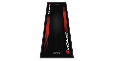 SIXTEN Tapis Home Trainer Vélo Specialized 65x180 - Antivibrations et Antibruit - Vélo d'Intérieur - Durable
