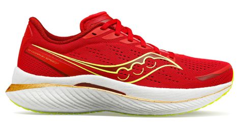 Chaussures de Running Saucony Endorphin Speed 3 Rouge Jaune