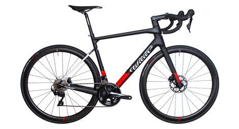 Wilier triestina garda disc bicicletta da strada shimano 105 11s 700 mm nero/rosso