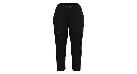 Pantalon de randonnée femme odlo 3/4 ascent light noir