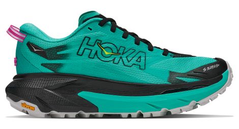 Zapatillas de trail Hoka Mafate 5 verde/negro para mujer