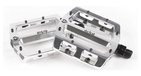 Paire de pedales eclat surge argent