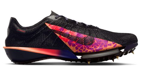 Nike Victory 2 Glam Leichtathletikschuhe Schwarz/Violett/Rosa Unisex