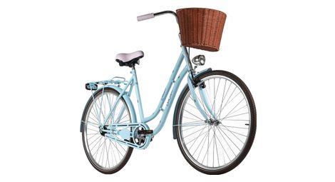 Vélo de ville Femme 28 Classic Premium avec panier Bleu DaCapo