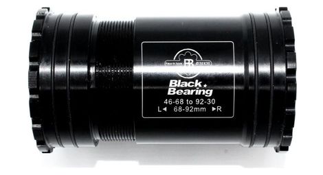 Eje de pedalier pressfit 30 black bearing