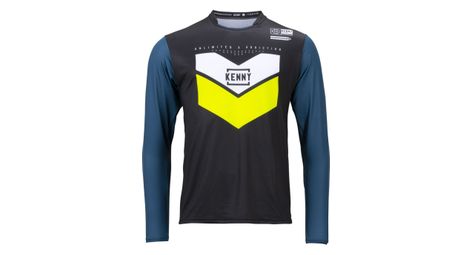 Maillot manches longues kenny prolight lime noir bleu