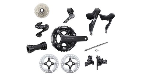 Shimano ultegra di2 r8170 2x12v groepset | 52-36t | 11-30t | pf86.5 (met elektrisch onderdeel)