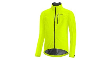 Veste imperméable gore wear gtx paclite jaune fluo