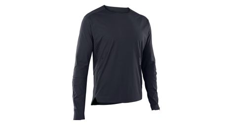 Ion scrub amp bat long sleeve mtb jersey black men