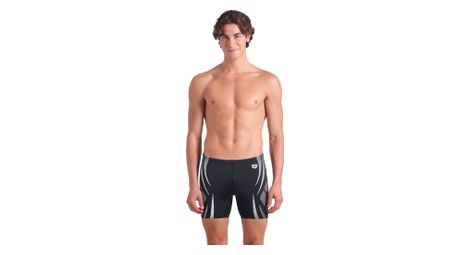Costume da uomo arena poseidona black/white mid-length jammer