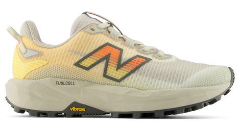 Chaussures Trail New Balance FuelCell Rebel Trail Beige/Orange Femme