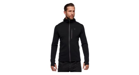 Black diamond coefficient fleece jacket black