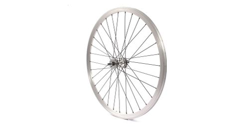 Roue arriere fixie 28  argent khebikes