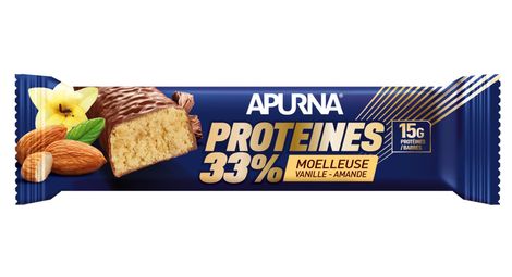 Apurna barre hyperprot en e vanilla-almond 45g