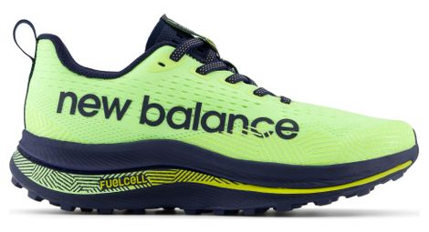 Chaussures trail new balance fuelcell supercomp trail jaune femme