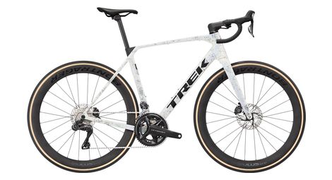 Trek Domane SLR 7 racefiets met Shimano Ultegra Di2 12-speed, 700 mm, wit/grijs, Gen.5