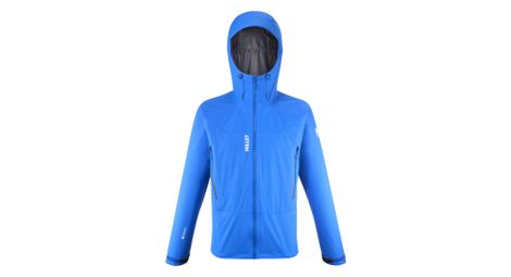 Veste imperméable millet kamet light gore-tex bleu