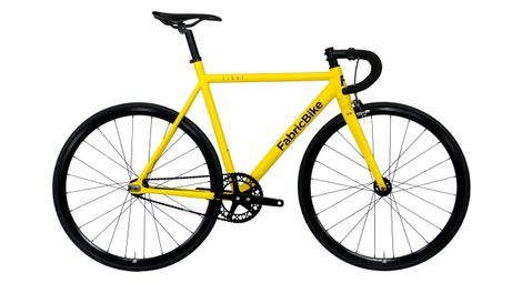 Fabricbike light pro - vélo fixie 28  yellow