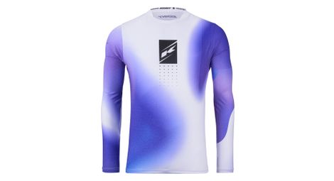 Maillot à Manches Longues Kenny Elite Adulte Line Blanc/Violet