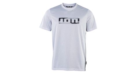 Maillot de manga corta mtb ion logo para hombre gris