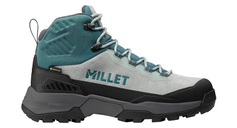 women s hiking boots millet ubic mid gore tex green