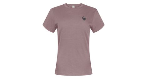 Maillot manches courtes femme sweet protection hunter merino rose