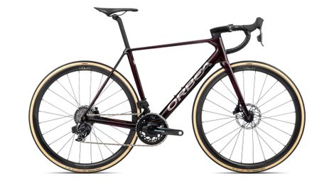 Orbea orca m21eltd pwr bicicletta da strada sram force etap axs 12s 700 mm wine red 2024 49 cm / 160-166 cm