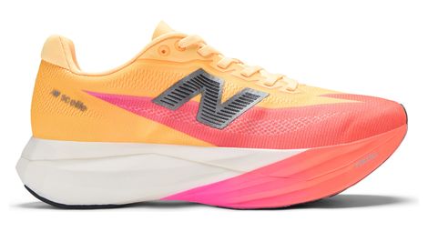 Chaussures Running New Balance FuelCell SuperComp Elite v5 Orange/Rose Femme