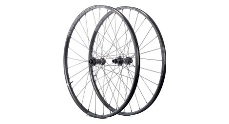 Paire de roues progress dyn ceramic nexo 29  gris | boost 15x110/12x148 mm | 6 trous | shimano microspline