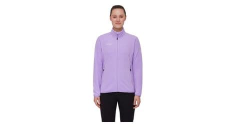 Veste polaire femme mammut innominata light violet