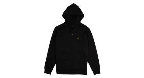 Sudadera con capucha Burgtec Icon negra unisex