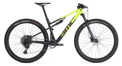 Bmc fourstroke four volledig geveerde mtb sram nx eagle 12s 29'' zuurgeel zwart 2024