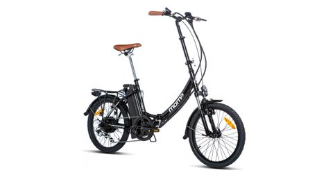 Vélo pliant electrique moma bikes e-20.2 shimano 7v noir