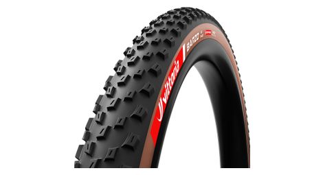 Pneu vtt vittoria barzo xc race 29 tubeless ready souple graphene race formulation flancs marron