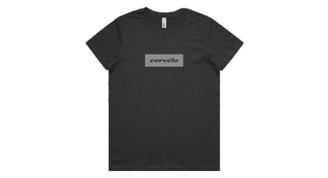 Tee shirt manches courtes cervelo lifestyle boxbox coal