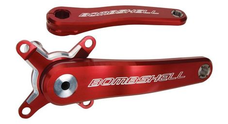 Pedalier bombshell ratchet pro rouge