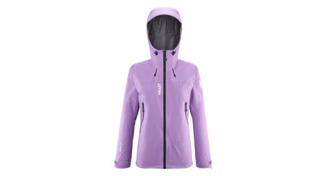 Wasserdichte damenjacke millet kamet gore-tex violett