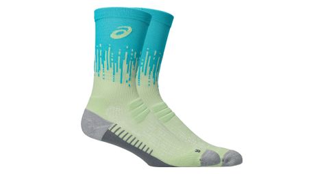 Chaussettes Asics Performance Run Crew Jaune/Bleu