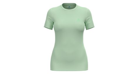 T-shirt technique femme odlo merino 160 natural vert clair