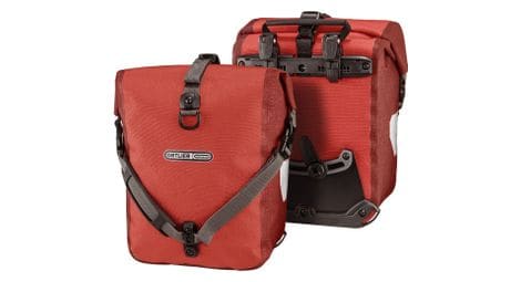 Par de bolsas para bicicleta ortlieb sport-roller plus 25l salsa dark chili red