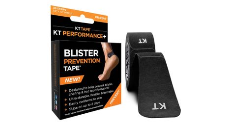 Pansements kt tape blister prevention tape noir