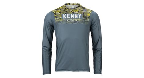 Camiseta de manga larga kenny charger gris