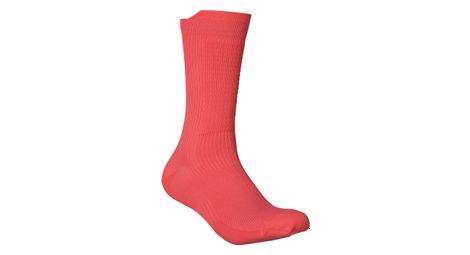 Poc lithe mtb mid ammolite coral socks