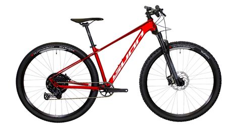 Ausstellungsfahrrad - halbstarres mountainbike sunn exact s1 shimano deore slx 12v 29'' rot 2022 s / 160-175 cm