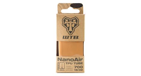 Cámara de aire wtb nanoair tpu presta 700 mm 48 mm