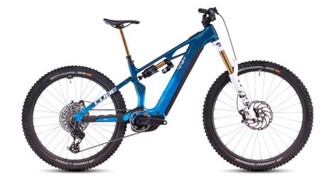 Cube stereo hybrid one77 hpc at 800 electric full suspension mtb sram x0 eagle axs 12s 800 wh 29''/27.5'' actionteam blue 2025